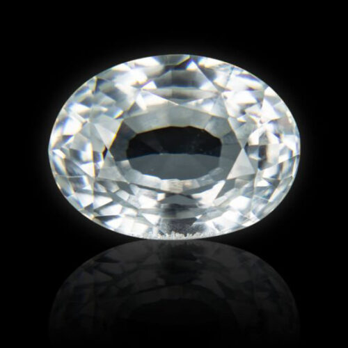 व्हाईट टोपाझ रत्न (White Topaz) 11.25 Ratti